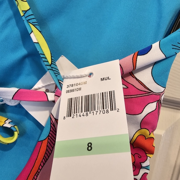 NEW TRINA TURK Fontaine Swimsuit One Piece size 8 - Picture 8 of 9